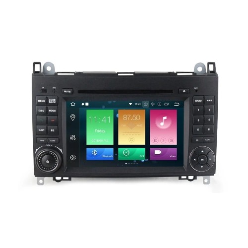 Штатная магнитола CarMedia MKD-M787-P6N для Mercedes A-klasse (W169) 2004-2012, B-klasse (W245) 2005-2011, Vito ll (W639) 2006-2014, Vito III (W447) 2014-2024, Viano ll (W639) 2006-2014, Sprinter на Android 11.0