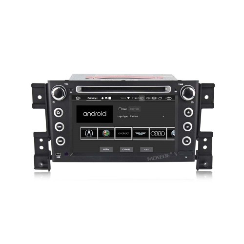 Штатная магнитола CarMedia MKD-S768-P6 для Suzuki Grand Vitara III 2005-2015 на Android 10.0