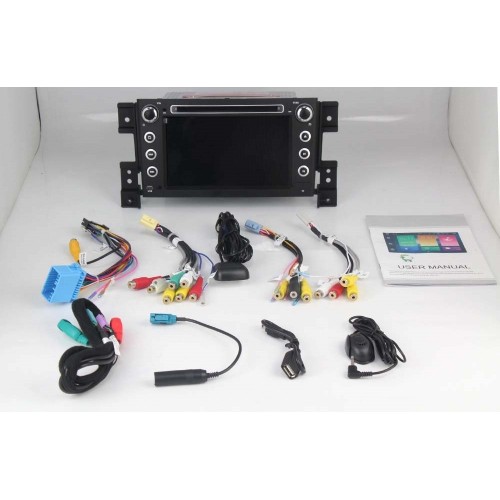 Штатная магнитола CarMedia MKD-S768-P6 для Suzuki Grand Vitara III 2005-2015 на Android 10.0