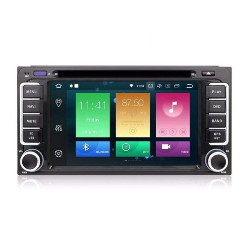 Штатная магнитола CarMedia MKD-T610-P6 для Toyota универсальная на Android 10.0