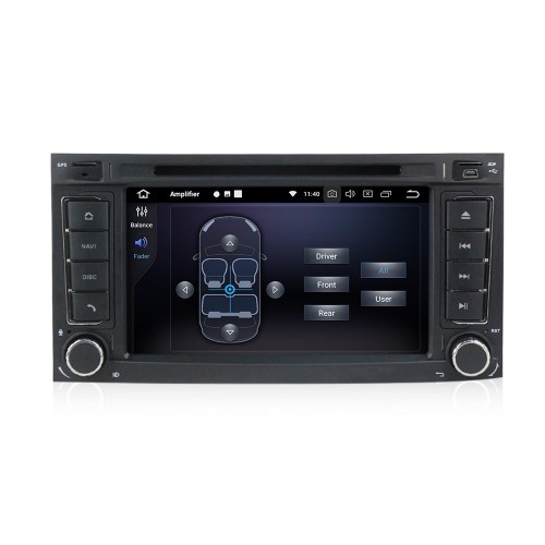 Штатная магнитола CarMedia MKD-V730-P6 для Volkswagen Touareg, Multivan T5 2003-2015 на Android 10.0