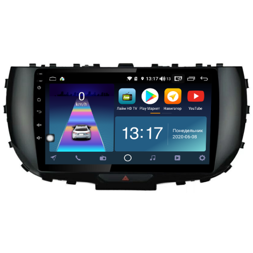 Штатная магнитола DayStar DS-7003Z с DSP + 4G SIM + CarPlay для KIA Soul 2019-2024 на Android 10.0
