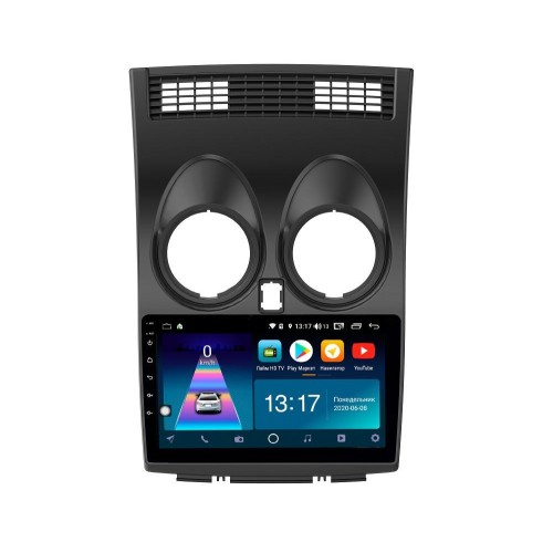 Штатная магнитола DayStar DS-7214Z с DSP + 4G SIM + CarPlay для Nissan Qashqai 2006-2014 на Android 10.0