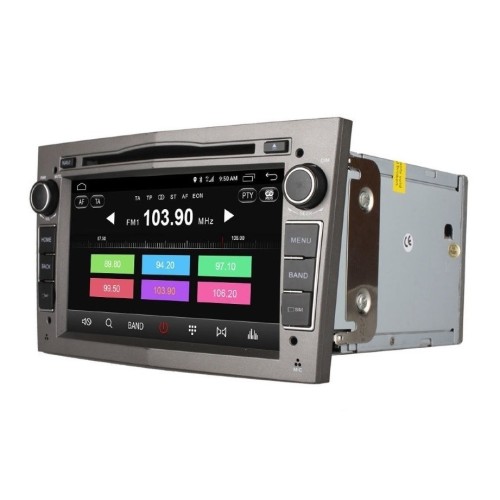 Штатная магнитола CarMedia OL-7993-s для Opel Astra H, Antara, Zafira, Vectra, Corsa, Meriva, Omega (серая) на Android 6.0