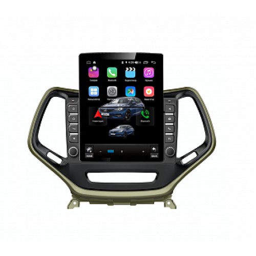 Магнитола Farcar RT608R (S300) TESLA для Jeep Cherokee IV (WK2) 2013-2017 на Android 9.0