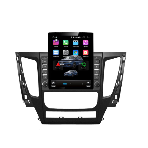 Магнитола Farcar RT1181R (S300) TESLA для Mitsubishi Pajero Sport III 2015-2021 на Android 9.1