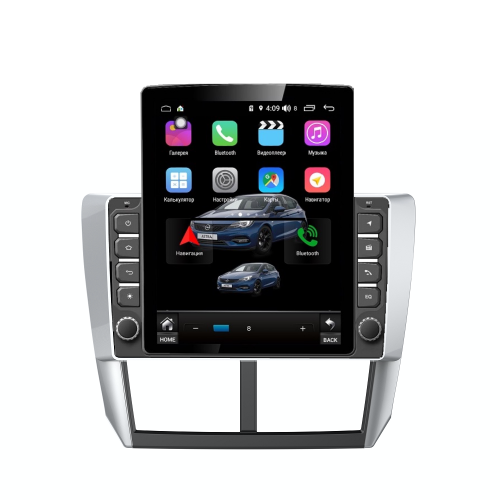 Магнитола Farcar RT062R (S300) TESLA для Subaru Forester III, Impreza III 2007-2013 на Android 9.0