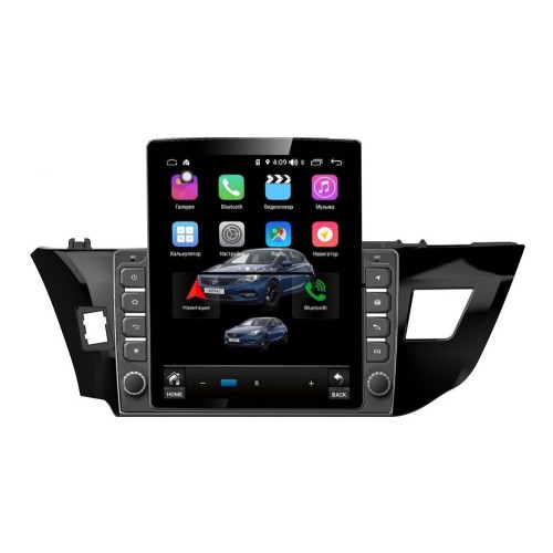 Магнитола Farcar RT307R (S300) TESLA для Toyota Corolla XI 2013-2015 на Android 9.0