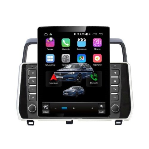 Магнитола Farcar RT1053R (S300) TESLA для Toyota Land Cruiser Prado 150 2017-2020 на Android 9.0