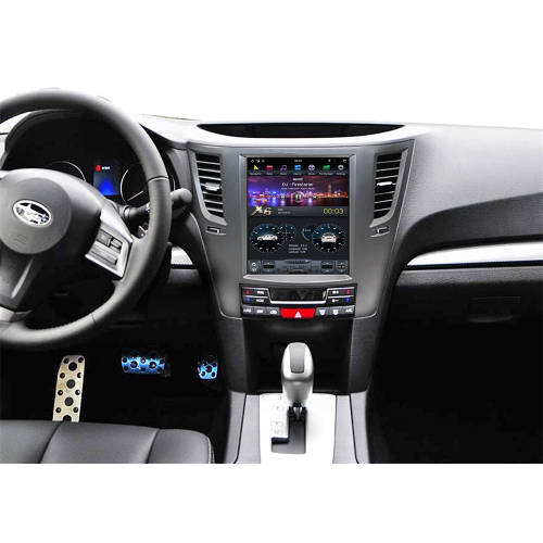 Магнитола Тесла CarMedia ZF-1070-B-DSP Tesla-Style для Subaru Legacy, Outback 2009-2011 на Android 9.0