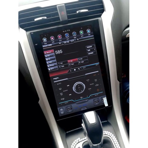 Магнитола Тесла CarMedia ZF-1201-S3-DSP Tesla-Style для Ford Mondeo V 2015-2022 top level на Android 9.0