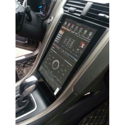 Магнитола Тесла CarMedia ZF-1201-S3-DSP Tesla-Style для Ford Mondeo V 2015-2022 top level на Android 9.0