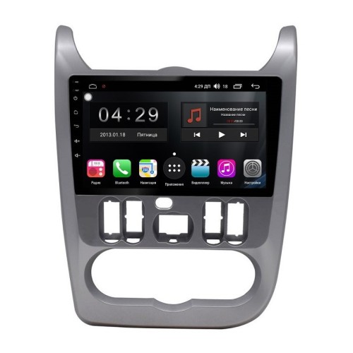 Магнитола Farcar RG752R (S300) для Renault Logan, Sandero 2009-2014 на Android 9.0