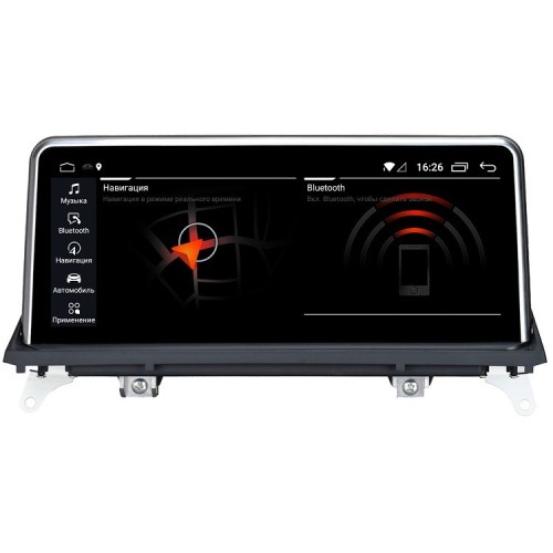 Магнитола FarCar s200 BM8011-CCC для BMW Х5/X6 E70, E71, E72 2006-2010 для CCC на Android 9.0