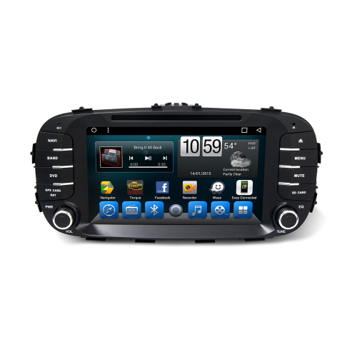 Штатная магнитола CarMedia KR-8134-S9 для Kia Soul II 2013-2019 на Android 8.1