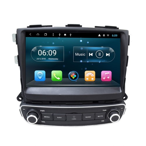 Штатная магнитола CarMedia KR-9275-S9 для Kia Sorento 2012-2015 (XM, рестайл) high на Android 8.1