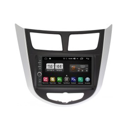 Магнитола FarCar s195 для Hyundai Solaris 2010-2016 на Android (LX139)