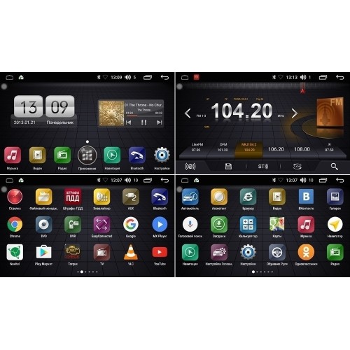 Магнитола FARCAR RL443R (S195) для Cayenne I (955) 2002-2006 на Android 8.1