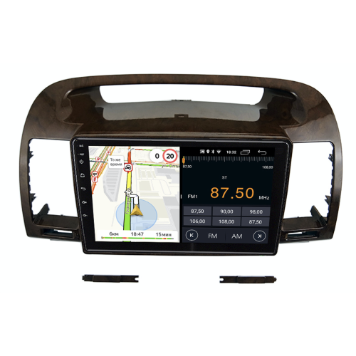 Штатная магнитола Parafar для Toyota Camry V30 2001-2006 на Android 10.0 (PF061LTX-W)