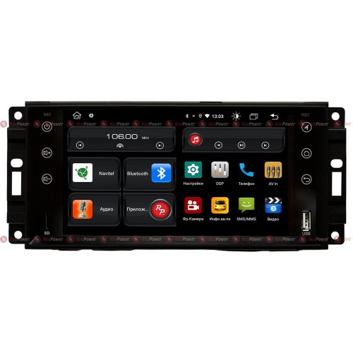 Штатная магнитола Redpower 61216 для Jeep на Android 10.0