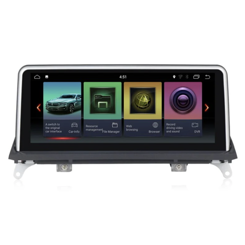 Магнитола CarMedia XN-B1002-Q6 BMW X6 (E71 Е72) 2012-2014, X5 (E70) 2010-2013 для CIC на Android 10.0 купить по цене 48 900 руб.