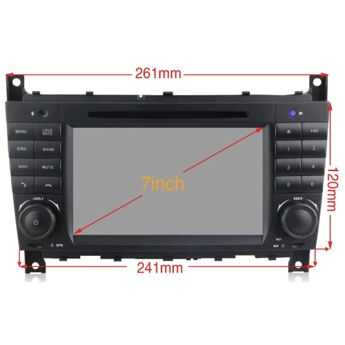 Магнитола CarMedia XN-M790-P30 MERCEDES G-класс W463 2007-2012, C-класс W203 рестайл 2004-2007, CLK, CLC, SLK на Android 10.0 купить по цене 33 800 руб.