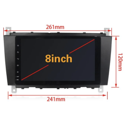 CarMedia XN-M820-P5 MERCEDES G-класс W463 2007-2012, C-класс W203 рестайл 2004-2007, CLK, CLC, SLK на Android 10.0