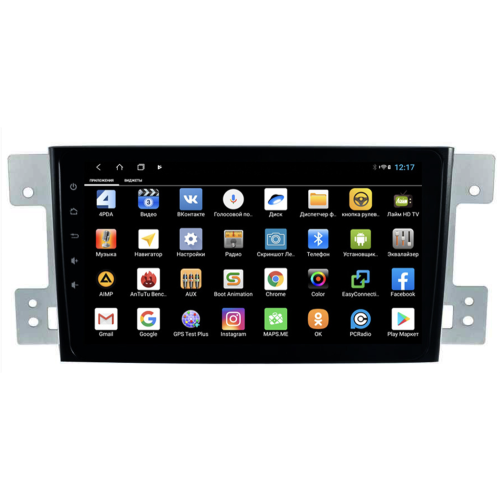 Штатная магнитола Parafar PF053XHD для Suzuki Grand Vitara, Escudo 2005-2015 на Android 12.0
