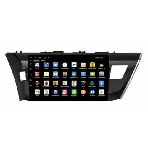Штатная магнитола Parafar PF307XHD для Toyota Corolla XI (Е160,Е170) 2013-2015 на Android 12.0