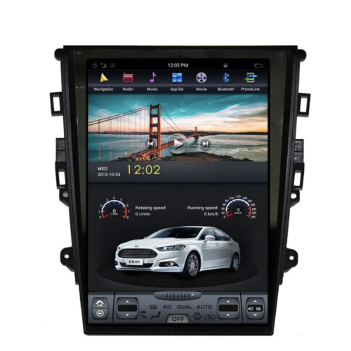 Магнитола Тесла CarMedia ZF-1201-a-32-DSP для FORD MONDEO 5 2015-2022 на Android 9.0