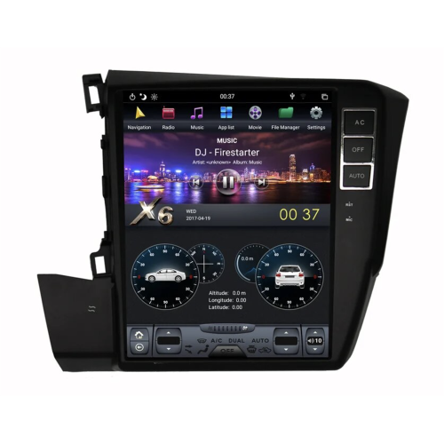 Магнитола Тесла CarMedia ZF-1030-DSP для Honda Civic 9 (IX) на Android 9.0
