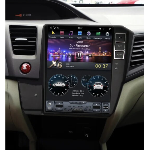 Магнитола Тесла CarMedia ZF-1030-DSP для Honda Civic 9 (IX) на Android 9.0