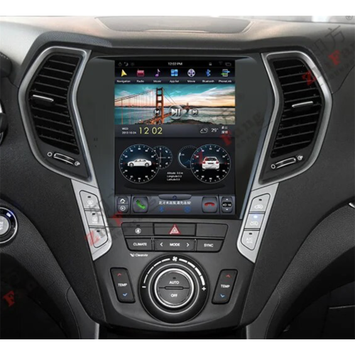Магнитола Тесла CarMedia ZF-1157-DSP для Hyundai Santa Fe 2012 - 2019 на Android 9.0