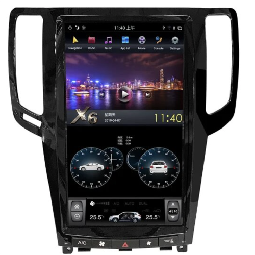 Магнитола Тесла CarMedia ZF-1820-DSP для Infinity G series 2007 - 2013 на Android 9.0