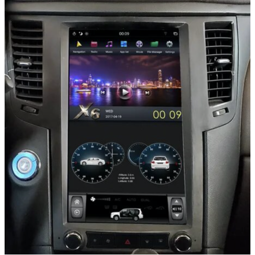 Магнитола Тесла CarMedia ZF-1828-DSP для Infinity FX35 2009-2013 на Android 9.0