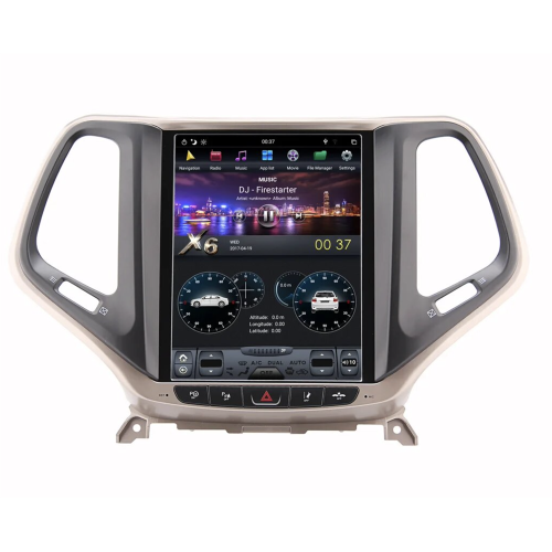 Магнитола Тесла CarMedia ZF-1018G-DSP для JEEP Cherokee 2014+ на Android 9.0