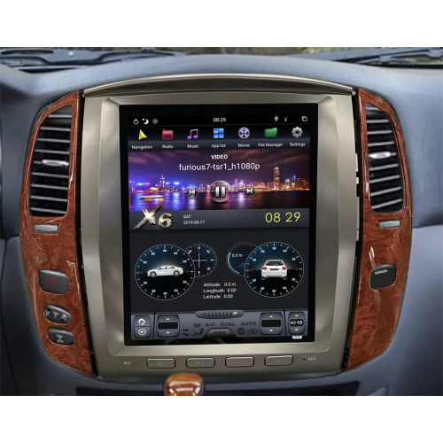 Магнитола Тесла CarMedia ZF-1305-DSP для LEXUS LX II 470 2003-2007 на Android 9.0