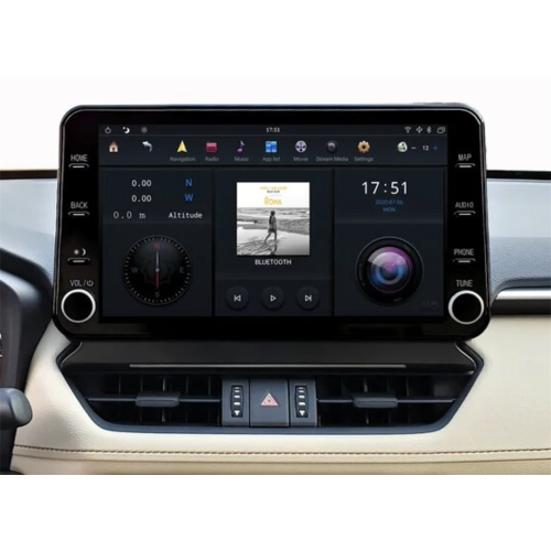 Магнитола Тесла CarMedia ZF-6007-DSP для TOYOTA RAV4 2019+ на Android 9.0