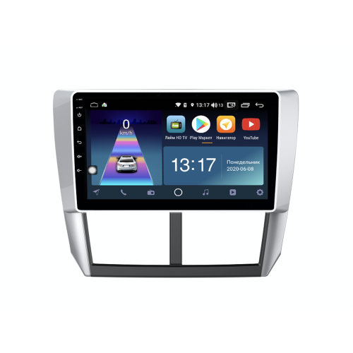 Штатная магнитола DayStar DS-7185Z с DSP + 4G SIM + CarPlay для SUBARU Forester III (2008-2013), Impreza III (2007-2013) на Android 10.0