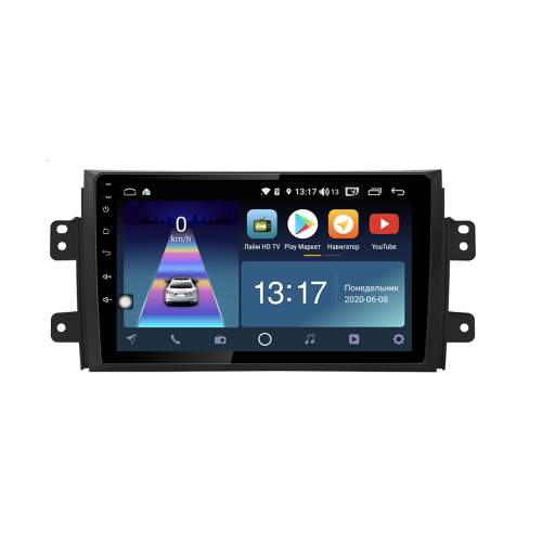 Штатная магнитола DayStar DS-7054Z с DSP + 4G SIM + CarPlay для Suzuki SX4 I 2006-2014 на Android 10.0