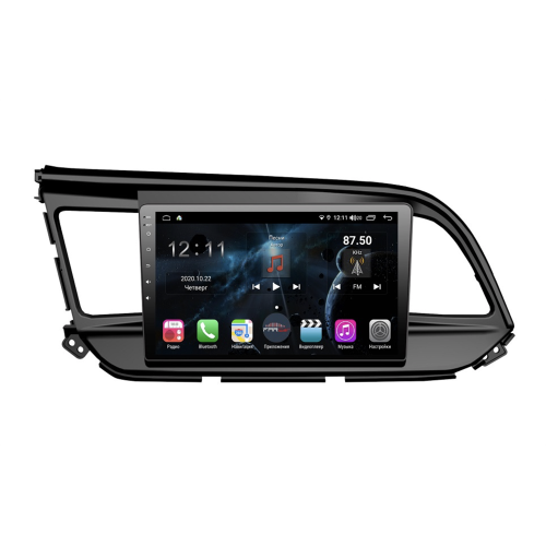 Магнитола Farcar H1159R (S400) для Hyundai Elantra 2018+ на Android 10.0