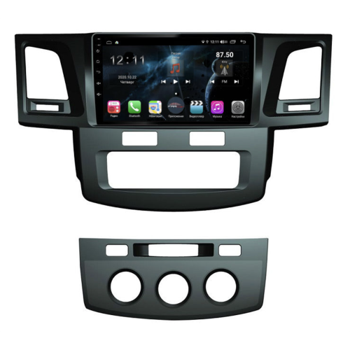 Магнитола Farcar H143R (S400) для Toyota Hilux 2012+ на Android 10.0