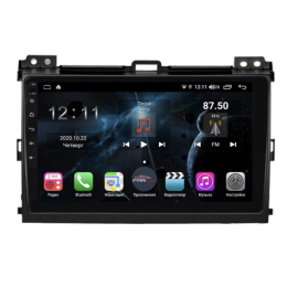 Магнитола Farcar H456R (S400) для Toyota Land Cruiser Prado 120 2002-2009 на Android 10.0