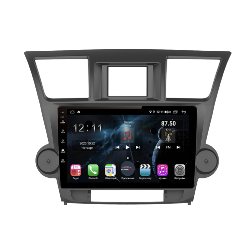 Магнитолаа Farcar H035R (S400) для Toyota Highlander (U40) 2007-2013 на Android 10.0
