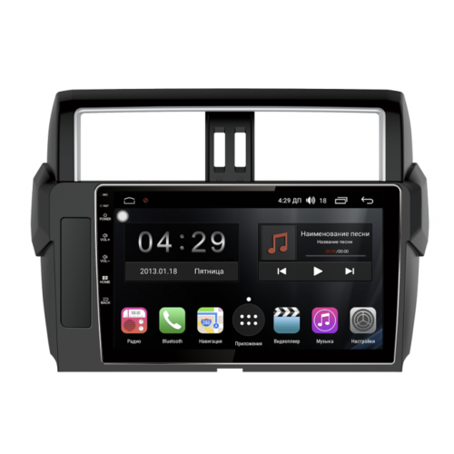 Магнитола Farcar XH347/531R (S400) (6/128ГБ) для Toyota Land Cruiser Prado 150 2013-2017 на Android 10.0