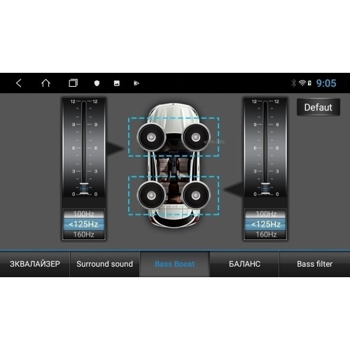 Штатная магнитола VOMI ST2745-TS9 для Hyundai Santa Fe IV 2018-2020 на Android 10.0
