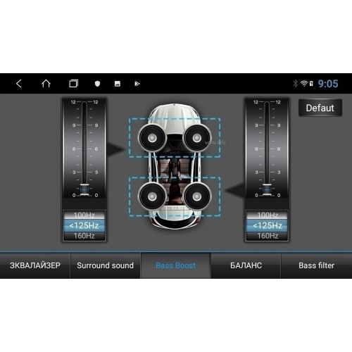 Штатная магнитола VOMI ST2801-TS9 для Toyota Highlander 2014+ на Android 10.0