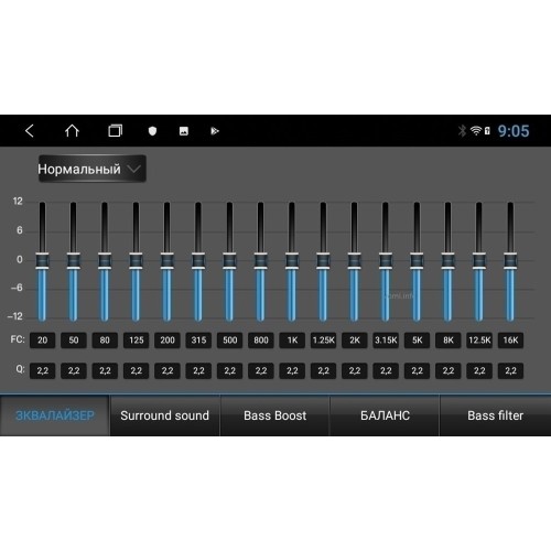 Штатная магнитола VOMI ST2810-TS9 для Hyundai Elantra V 2014-2016 на Android 10.0