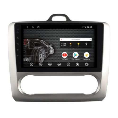Штатная магнитола VOMI ST2823-TS9 для Ford Focus 2 (климат-контроль) 2004-2011 на Android 10.0