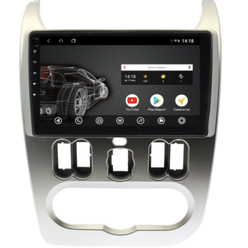 Штатная магнитола VOMI ST2850-TS9 для Renault Sandero 2009-2014, Logan 2008-2014 на Android 10.0